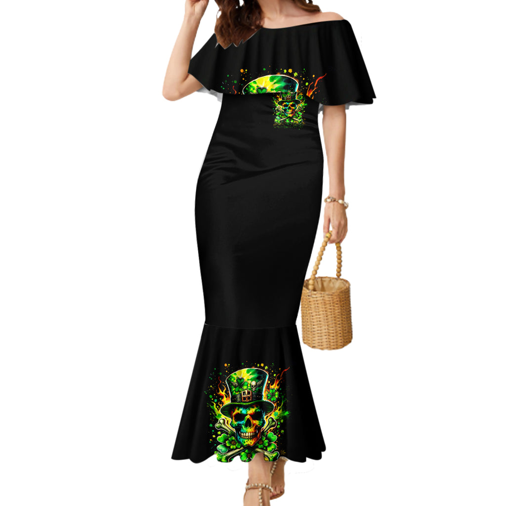Irish Skull Mermaid Dress Let The Shenanigans Begin