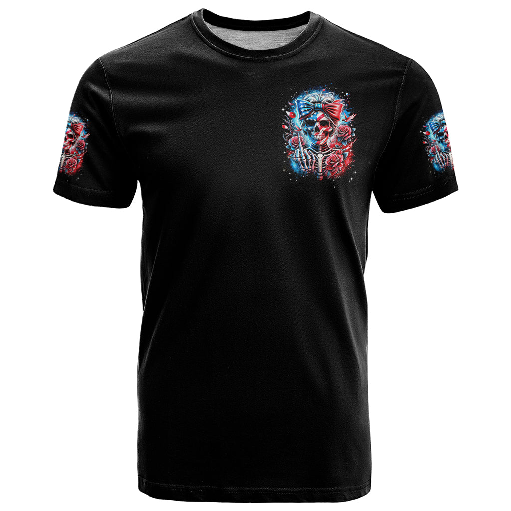 Lady Skull T Shirt Yes I'm A Bitch But Not Your