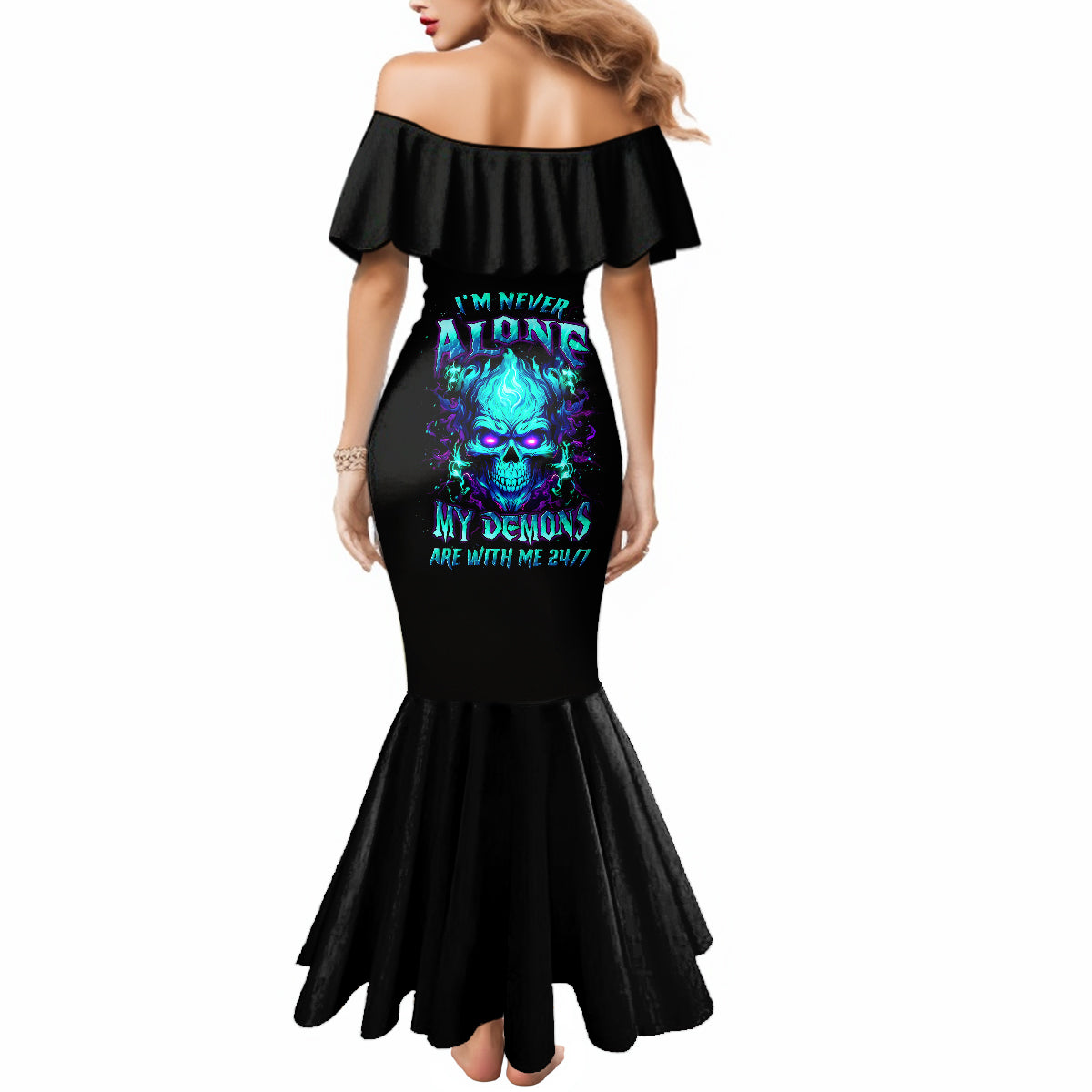 flame-skull-mermaid-dress-im-never-alone-my-demons-with-me-247