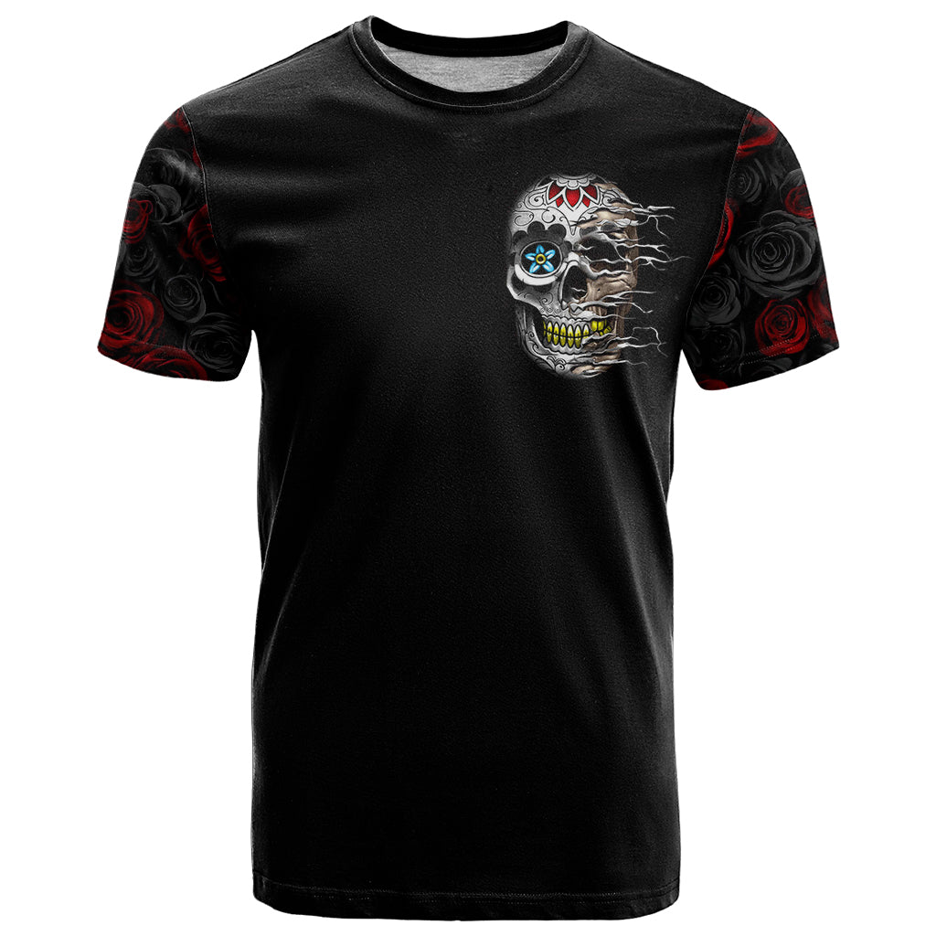 dia-de-muertos-t-shirt-day-of-the-death-rose-skull