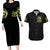 pumpkin-skull-couples-matching-long-sleeve-bodycon-dress-and-hawaiian-shirt-drink-up-witches