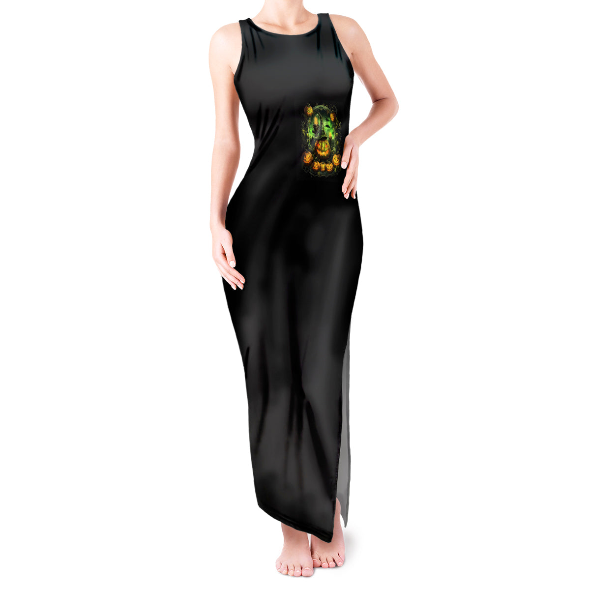 pumpkin-skull-tank-maxi-dress-drink-up-witches