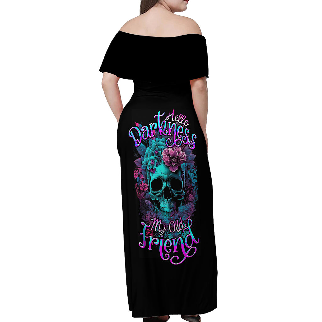 flower-skull-off-shoulder-maxi-dress-hello-darkness-my-old-friend