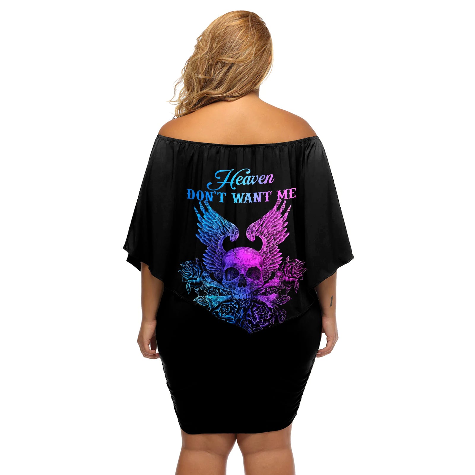 wings-skull-off-shoulder-short-dress-heaven-dont-want-me-hell-afraid-i-take-over