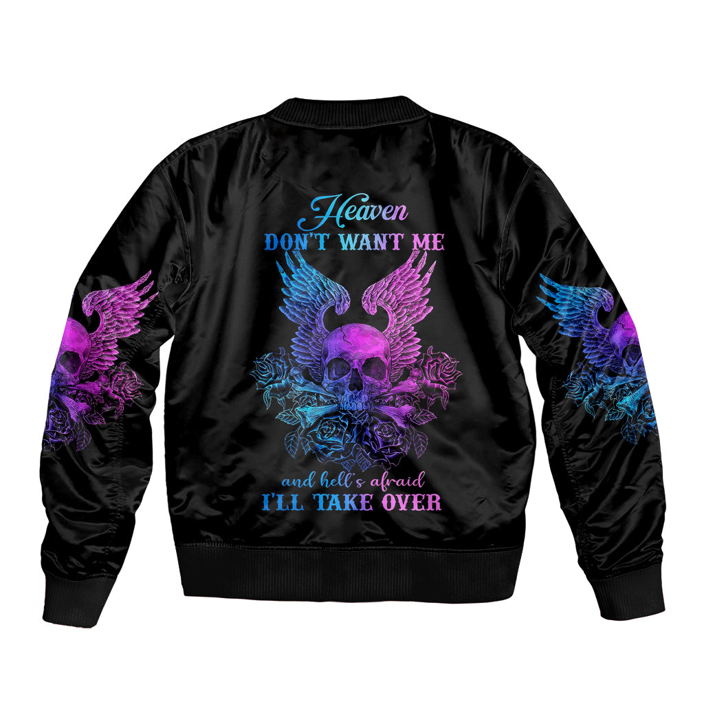 wings-skull-sleeve-zip-bomber-jacket-heaven-dont-want-me-hell-afraid-i-take-over