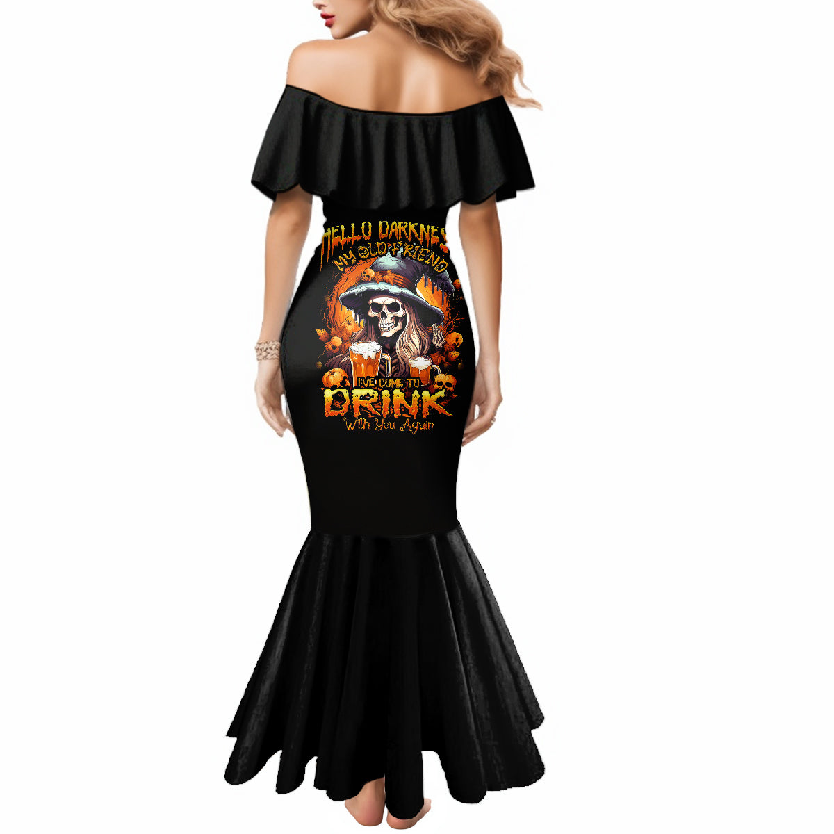 witch-skull-mermaid-dress-hello-darkness-my-old-friend-i-come-to-drink-with-you