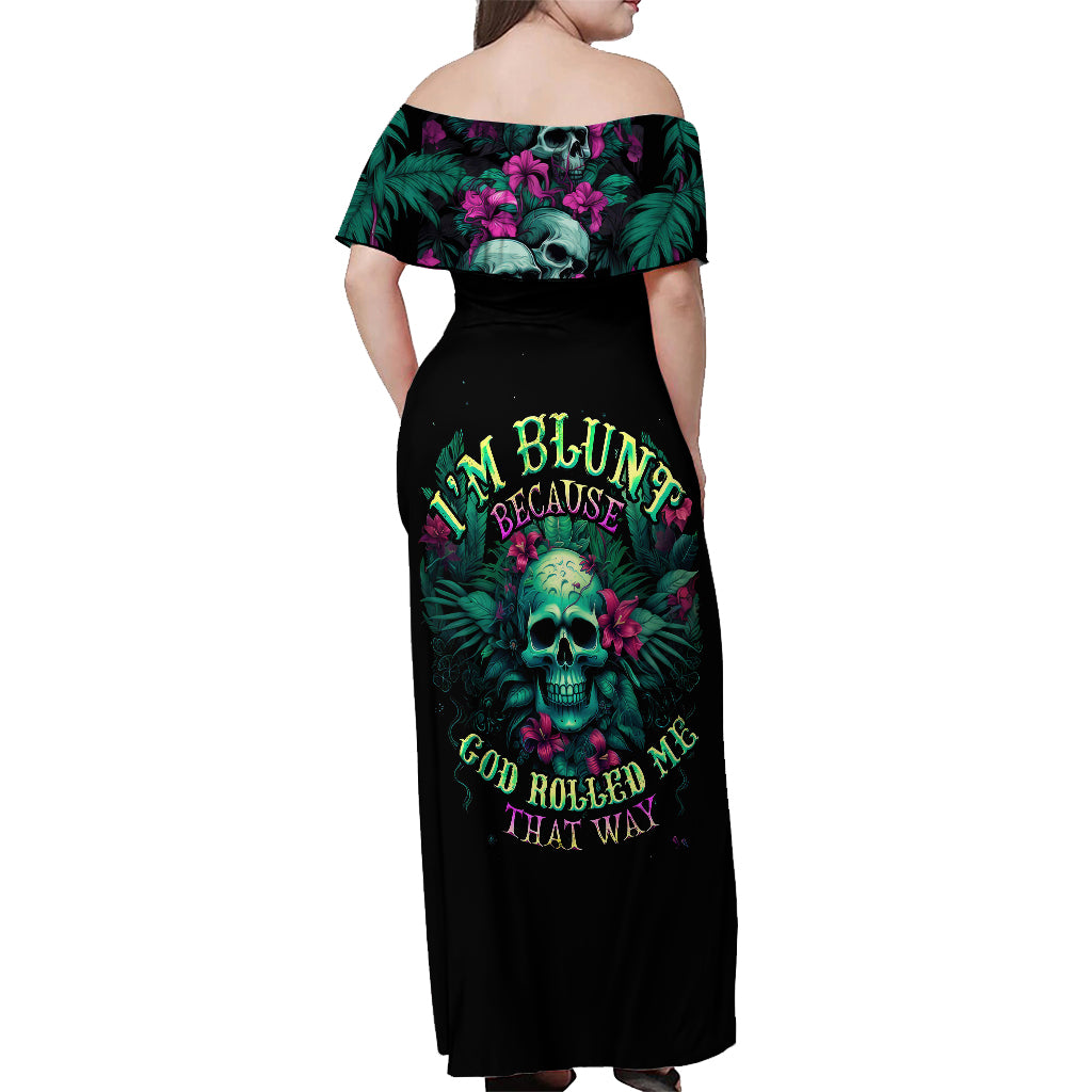 tropical-skull-off-shoulder-maxi-dress-im-blunt-because-god-rolled-me-that-way