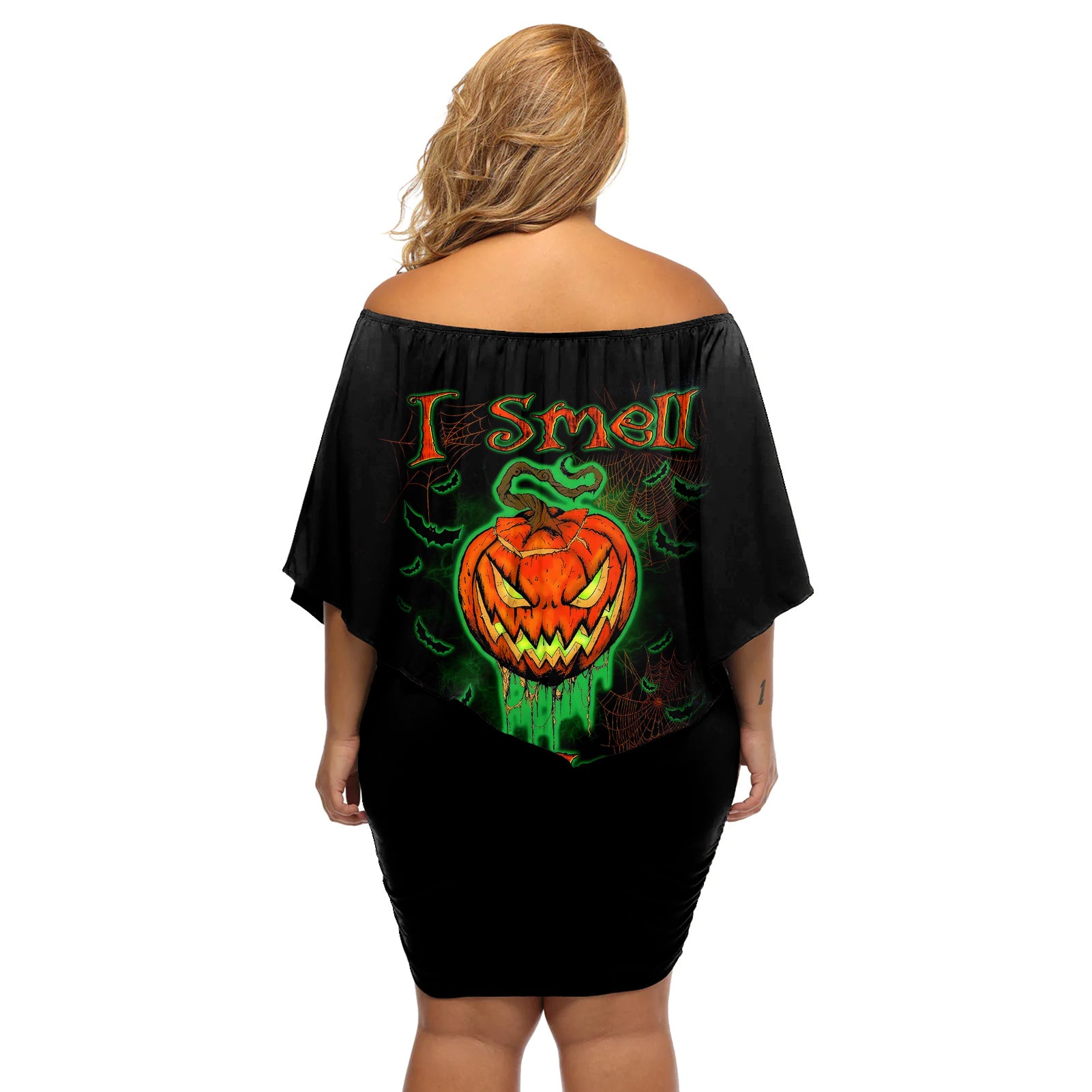 jack-o-lantern-skull-off-shoulder-short-dress-i-smell-children