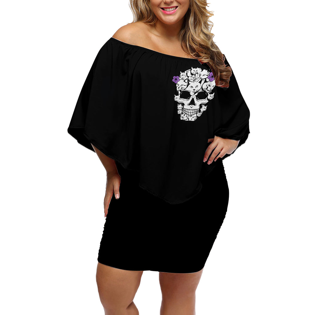 cat-skull-off-shoulder-short-dress-purr-evill