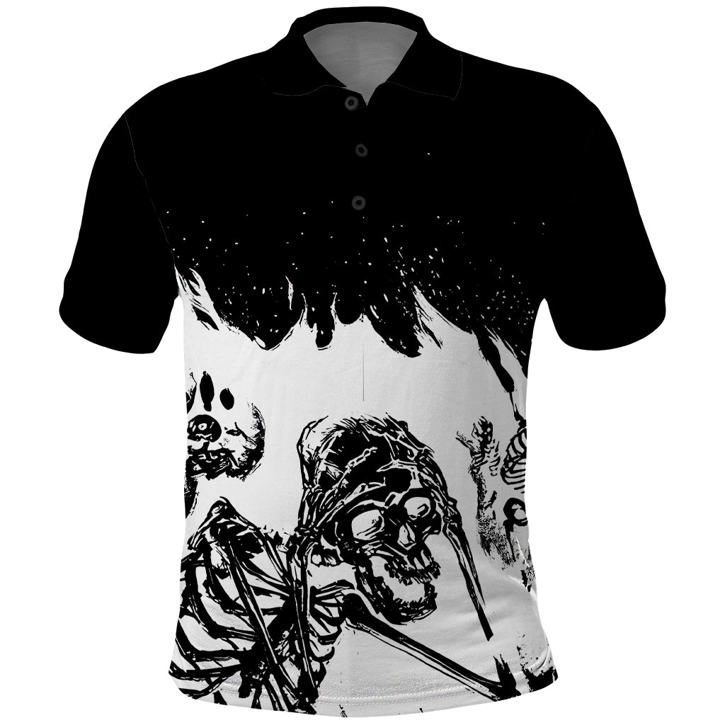 fire-skull-polo-shirt-scream-in-fire
