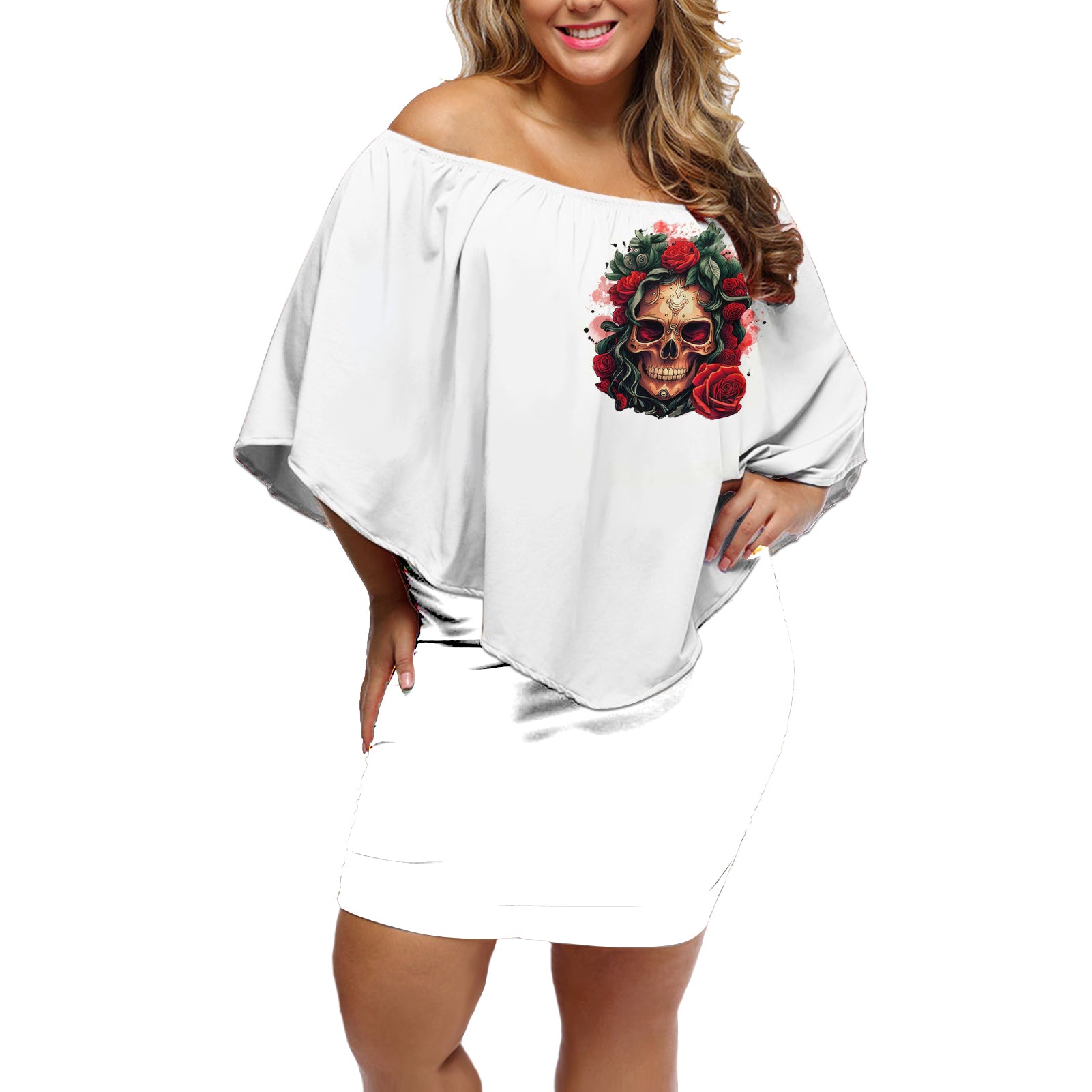 rose-skull-off-shoulder-short-dress-some-girl-wear-pink-real-girl-wear-ink