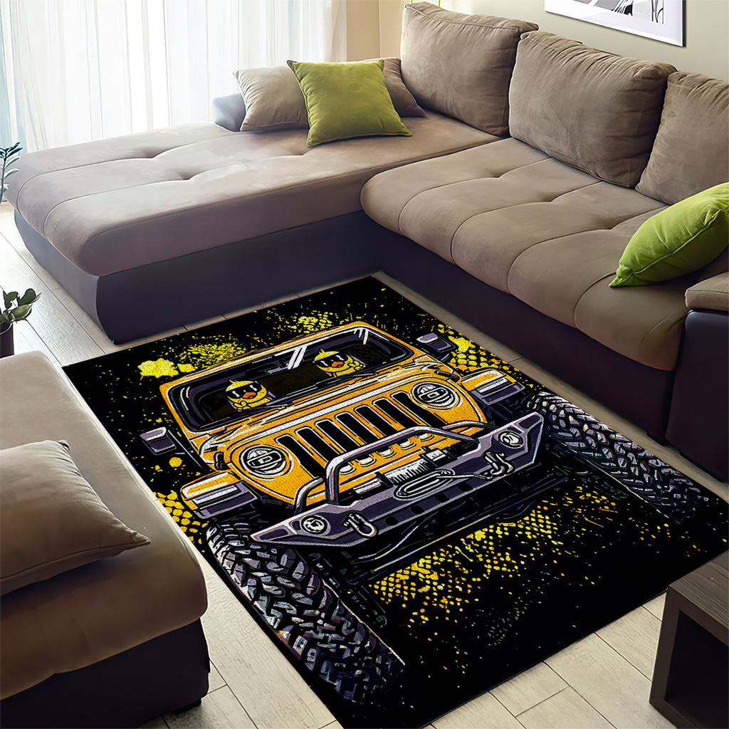 duck-jeep-area-rug-best-friend-are-the-sisters
