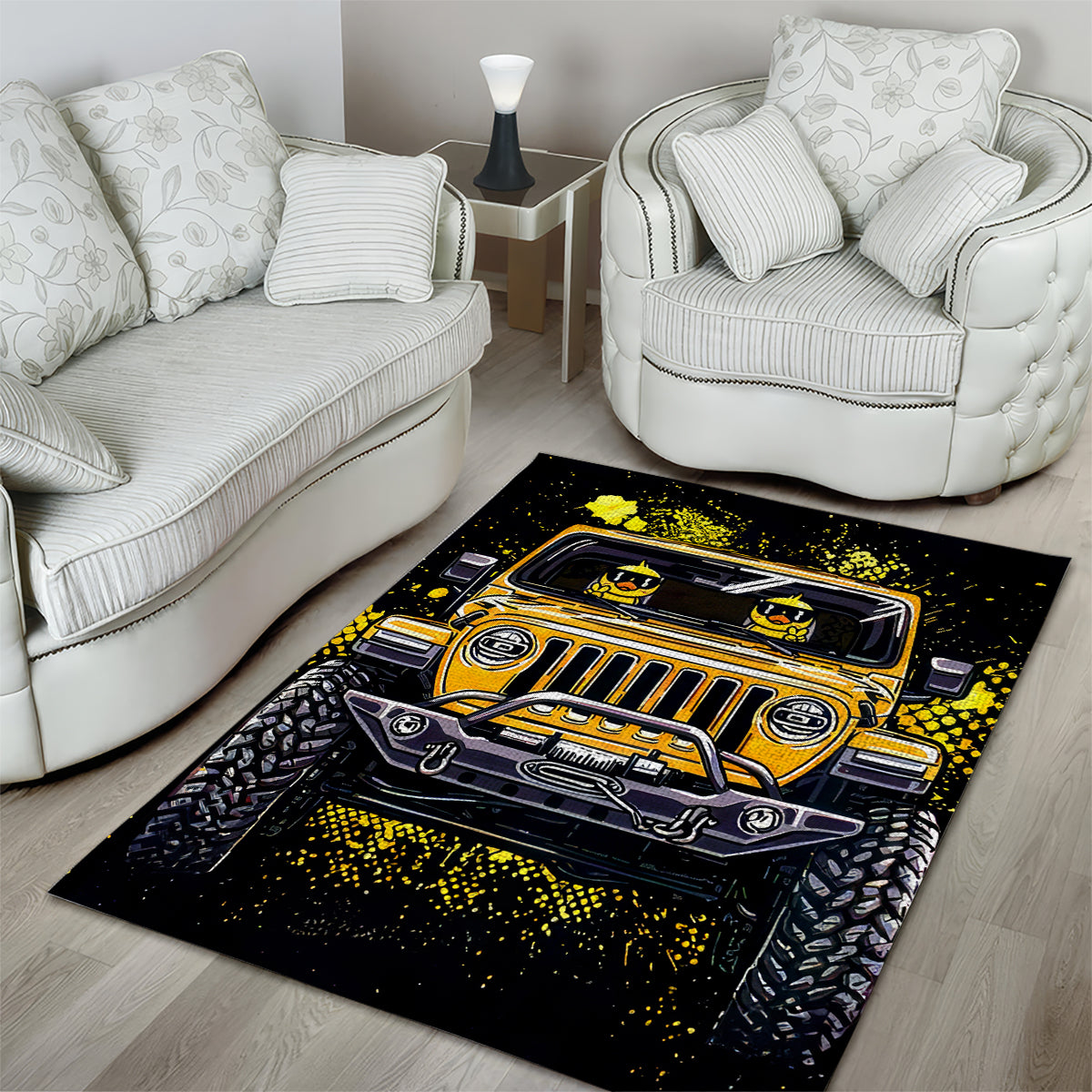 duck-jeep-area-rug-best-friend-are-the-sisters