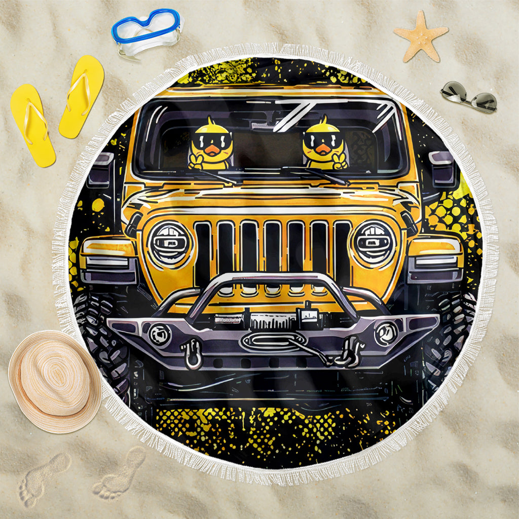 duck-jeep-beach-blanket-best-friend-are-the-sisters