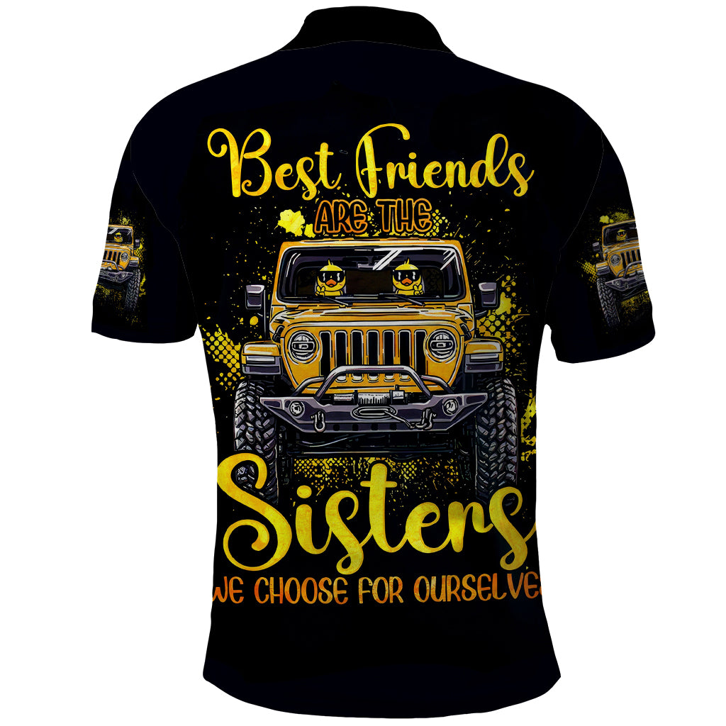 duck-jeep-polo-shirt-best-friend-are-the-sisters