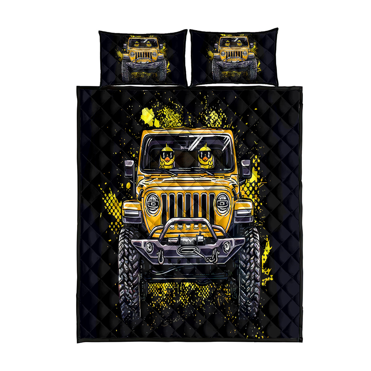 duck-jeep-quilt-bed-set-best-friend-are-the-sisters