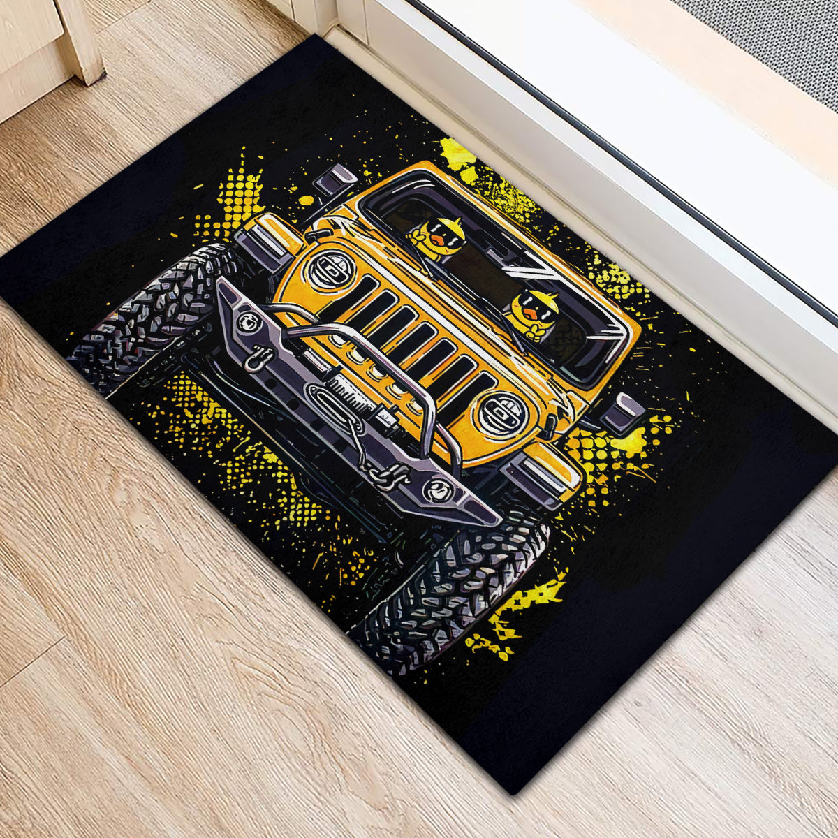 duck-jeep-rubber-doormat-best-friend-are-the-sisters