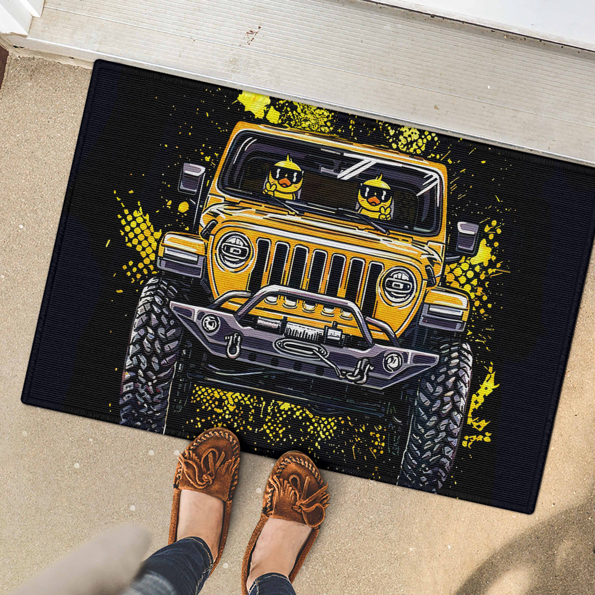 duck-jeep-rubber-doormat-best-friend-are-the-sisters