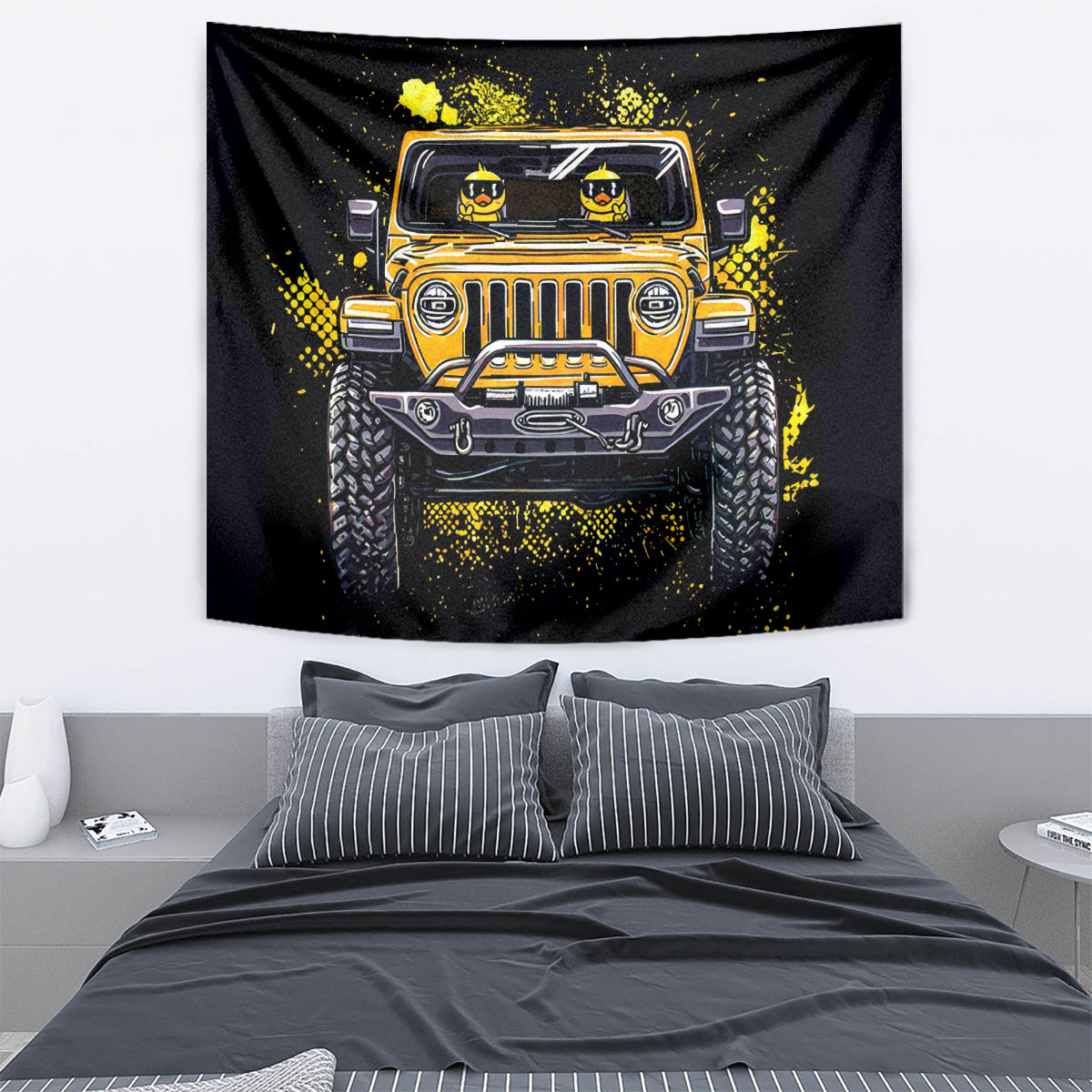 duck-jeep-tapestry-best-friend-are-the-sisters