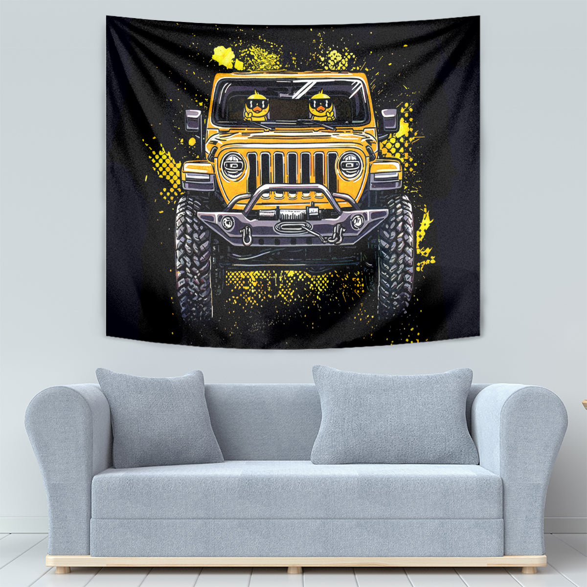 duck-jeep-tapestry-best-friend-are-the-sisters