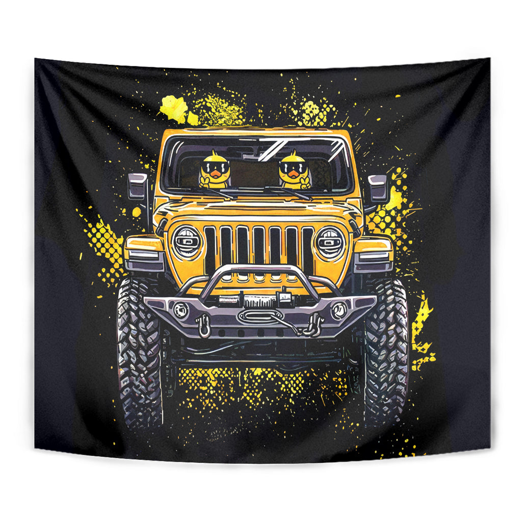duck-jeep-tapestry-best-friend-are-the-sisters