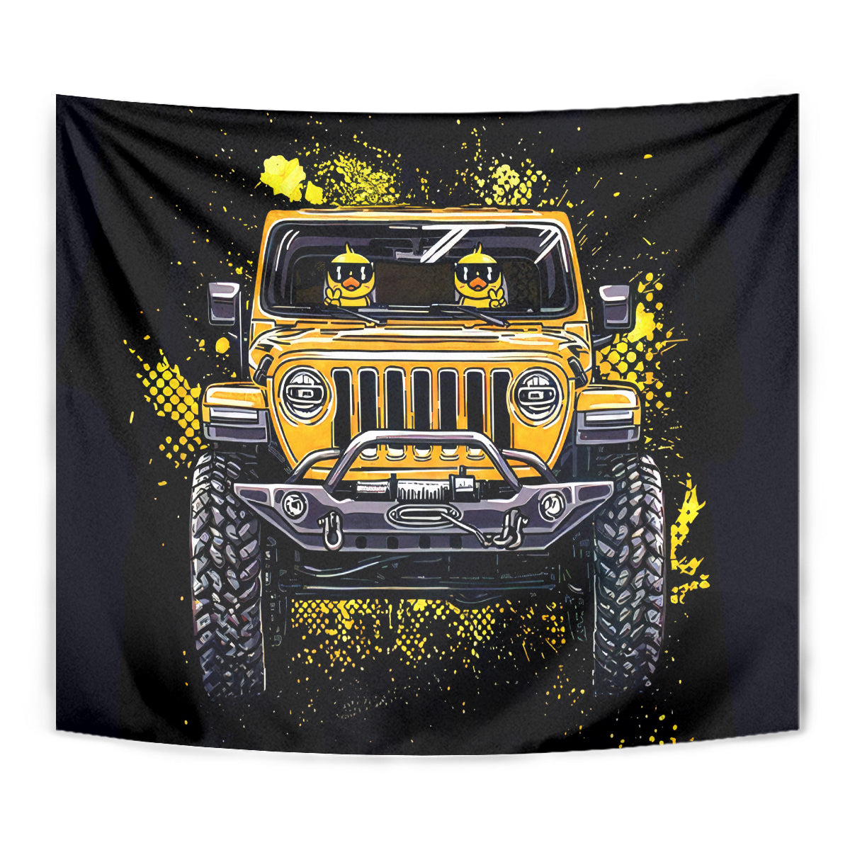 duck-jeep-tapestry-best-friend-are-the-sisters