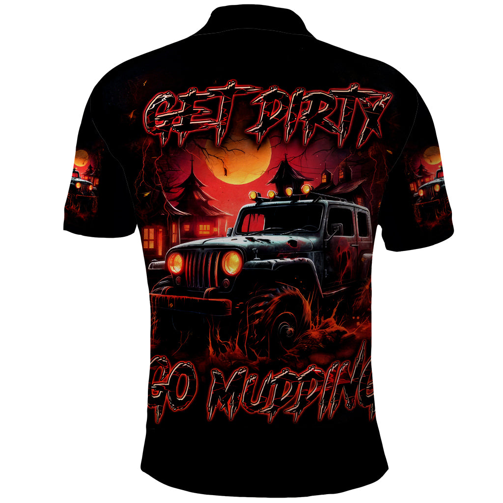 dirty-jeep-polo-shirt-get-dirty-go-mudding