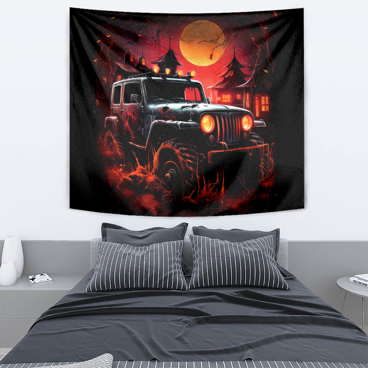 dirty-jeep-tapestry-get-dirty-go-mudding