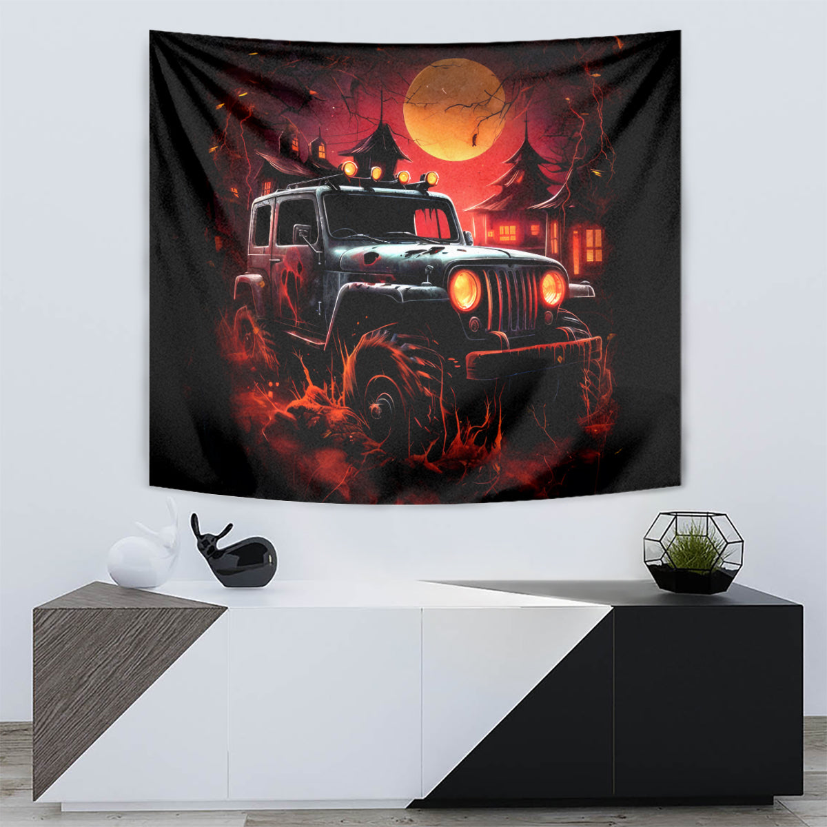 dirty-jeep-tapestry-get-dirty-go-mudding