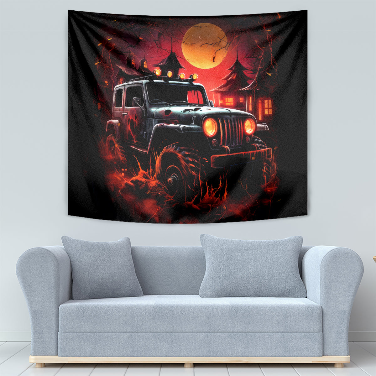 dirty-jeep-tapestry-get-dirty-go-mudding