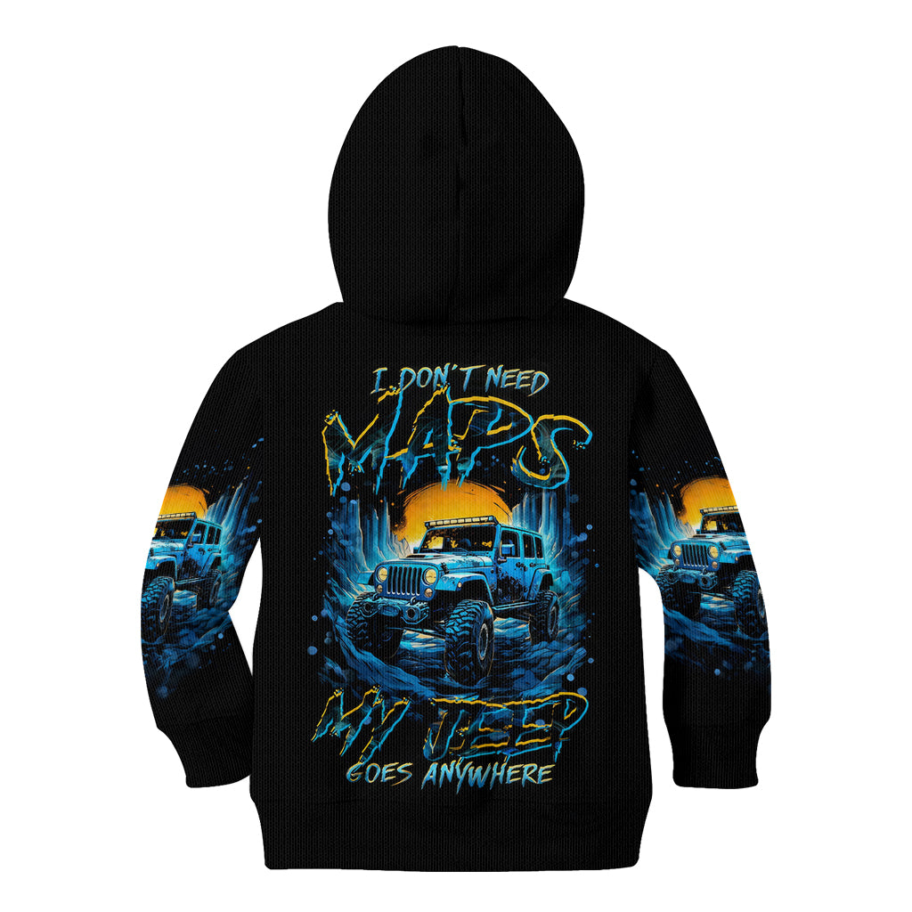 aventure-jeep-kid-hoodie-i-dont-need-maps-my-jeep-goes-anywhere