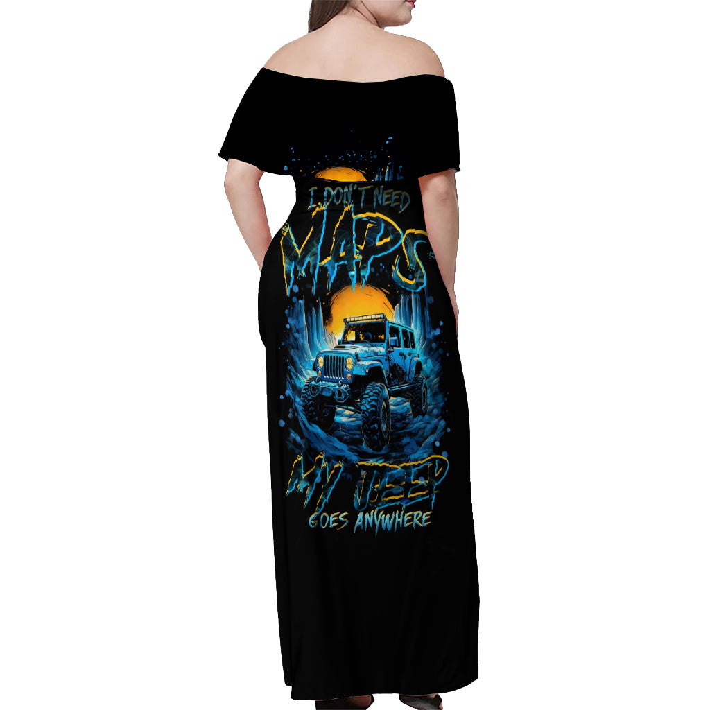 aventure-jeep-off-shoulder-maxi-dress-i-dont-need-maps-my-jeep-goes-anywhere