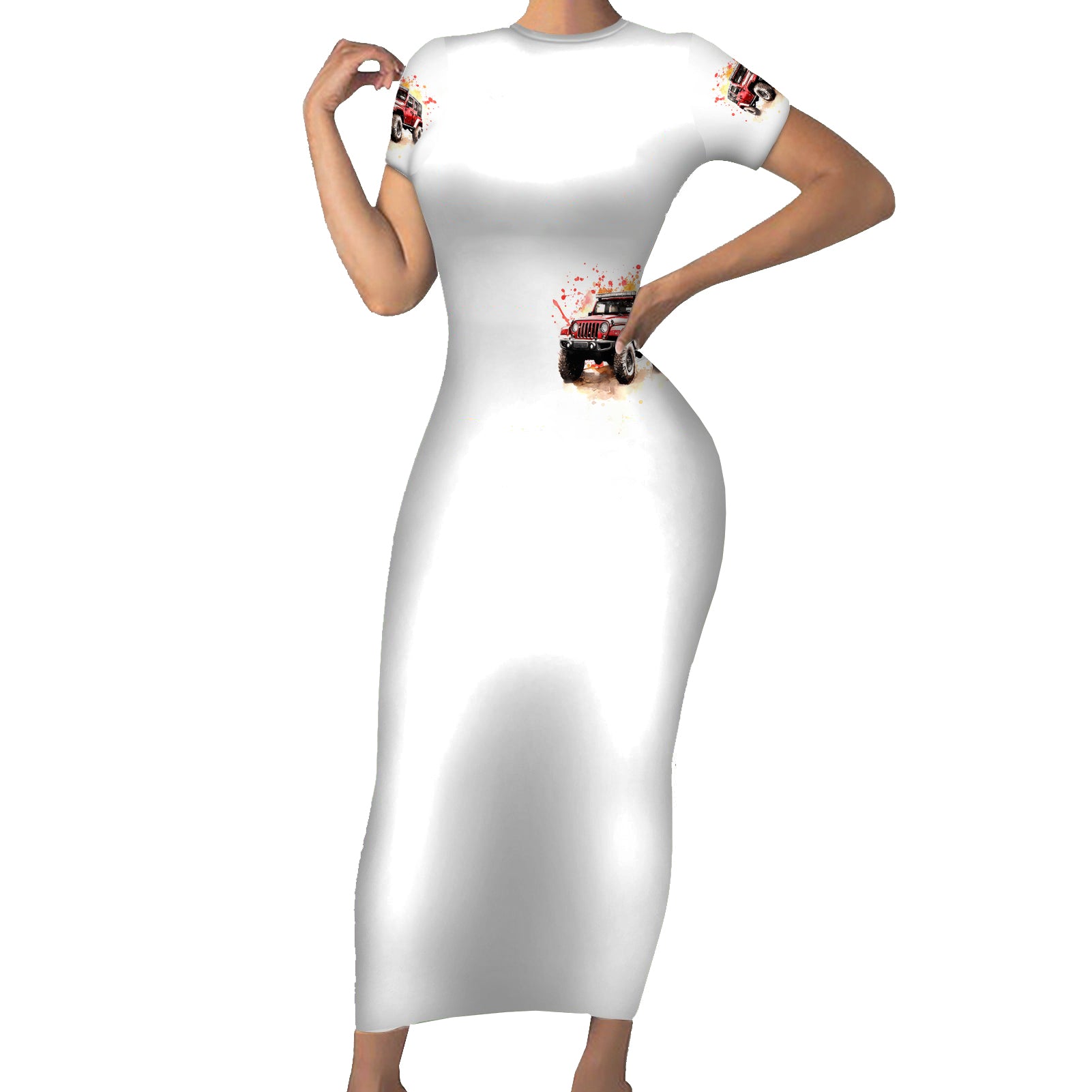 red-jeep-short-sleeve-bodycon-dress-i-like-stay-in-my-jeep-it-s-too-people-outside