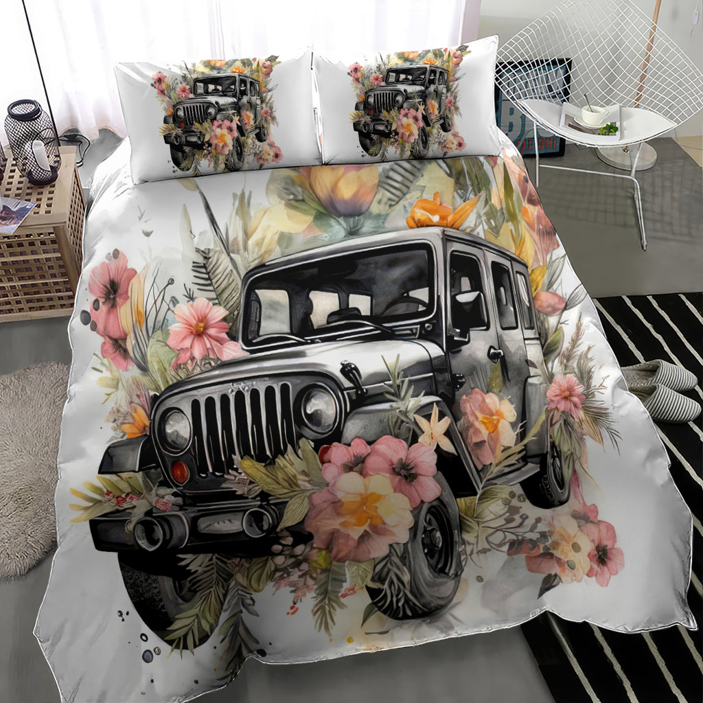 flower-jeep-bedding-set-i-work-hard-so-my-jeep-can-have-a-better-life