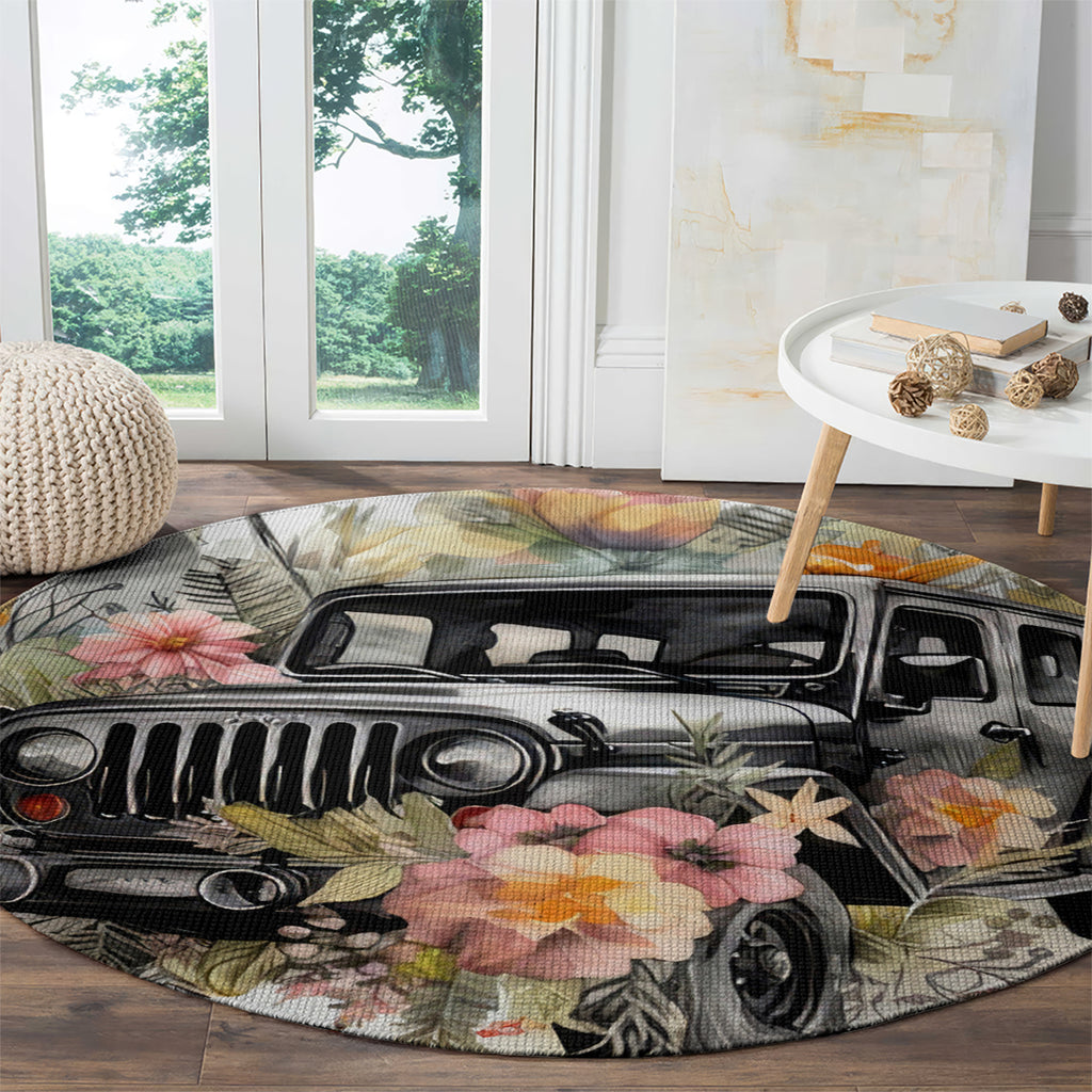 flower-jeep-round-carpet-i-work-hard-so-my-jeep-can-have-a-better-life