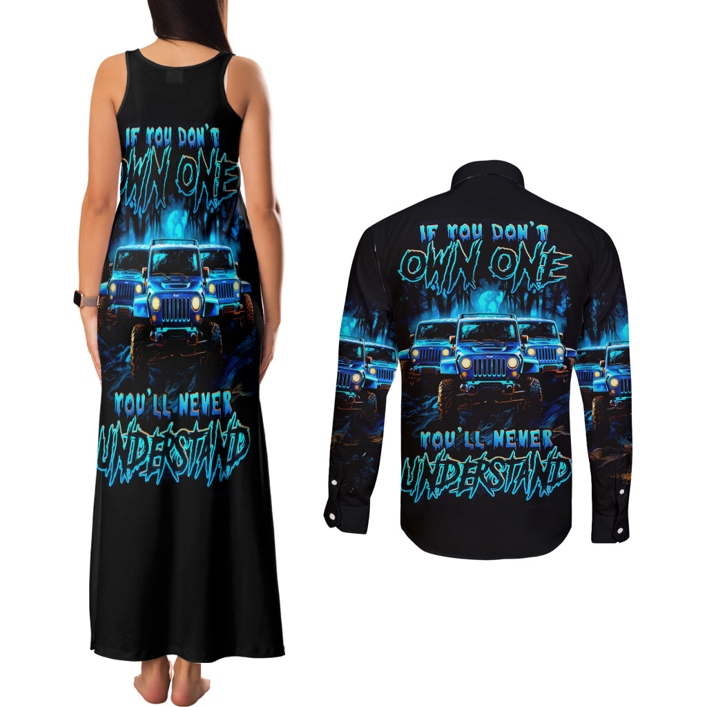 blue-jeep-couples-matching-tank-maxi-dress-and-long-sleeve-button-shirt-if-you-dont-own-one-you-ll-never-understand