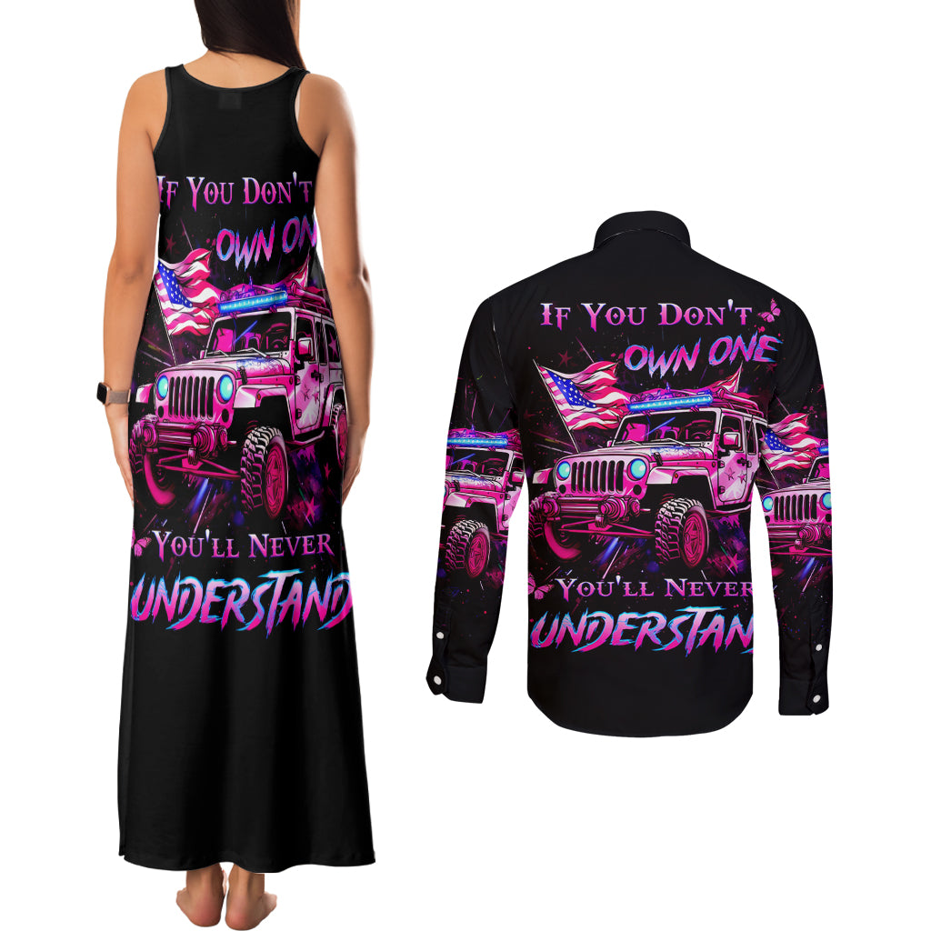 pink-jeep-couples-matching-tank-maxi-dress-and-long-sleeve-button-shirt-if-you-dont-own-one-you-ll-never-understand