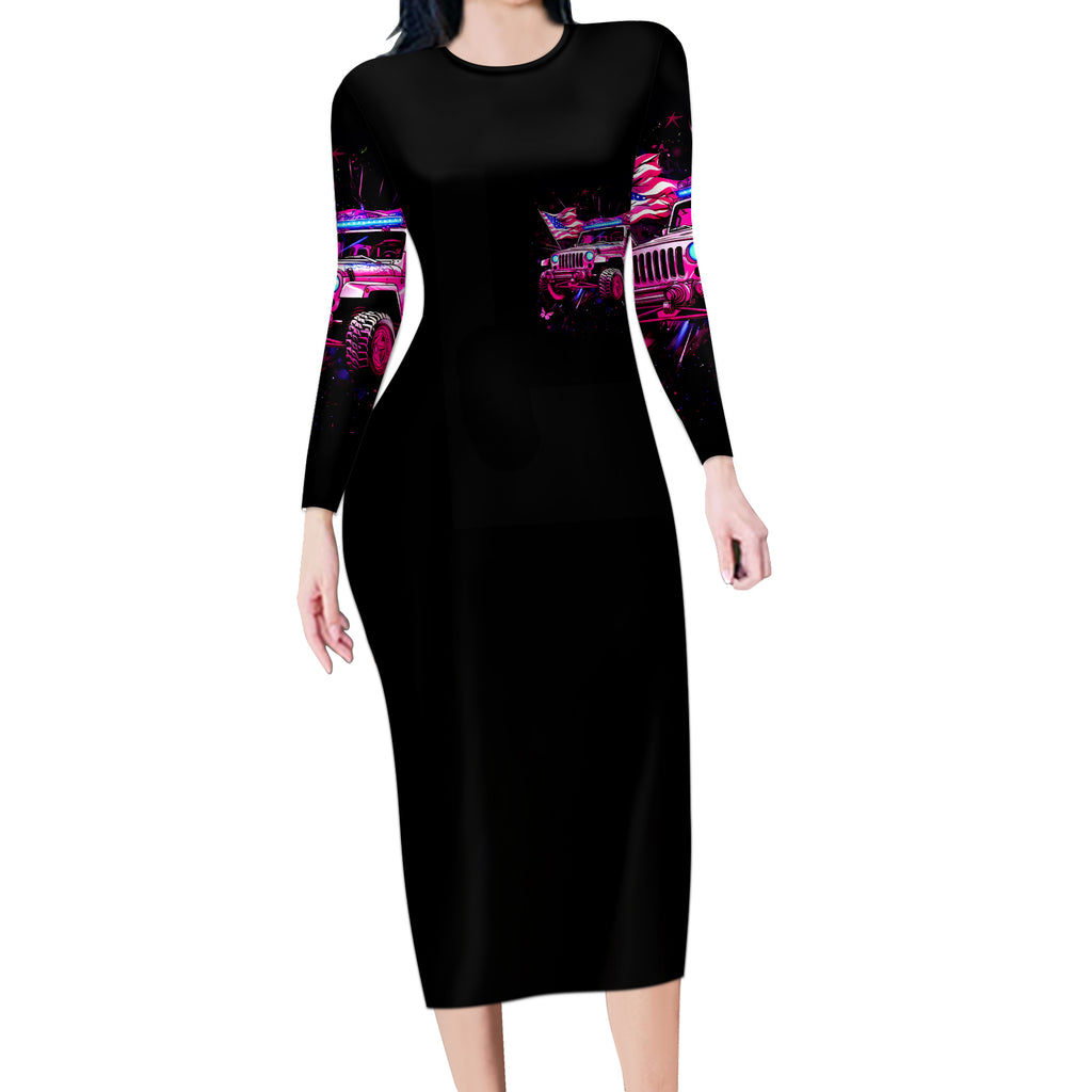 pink-jeep-long-sleeve-bodycon-dress-if-you-dont-own-one-you-ll-never-understand
