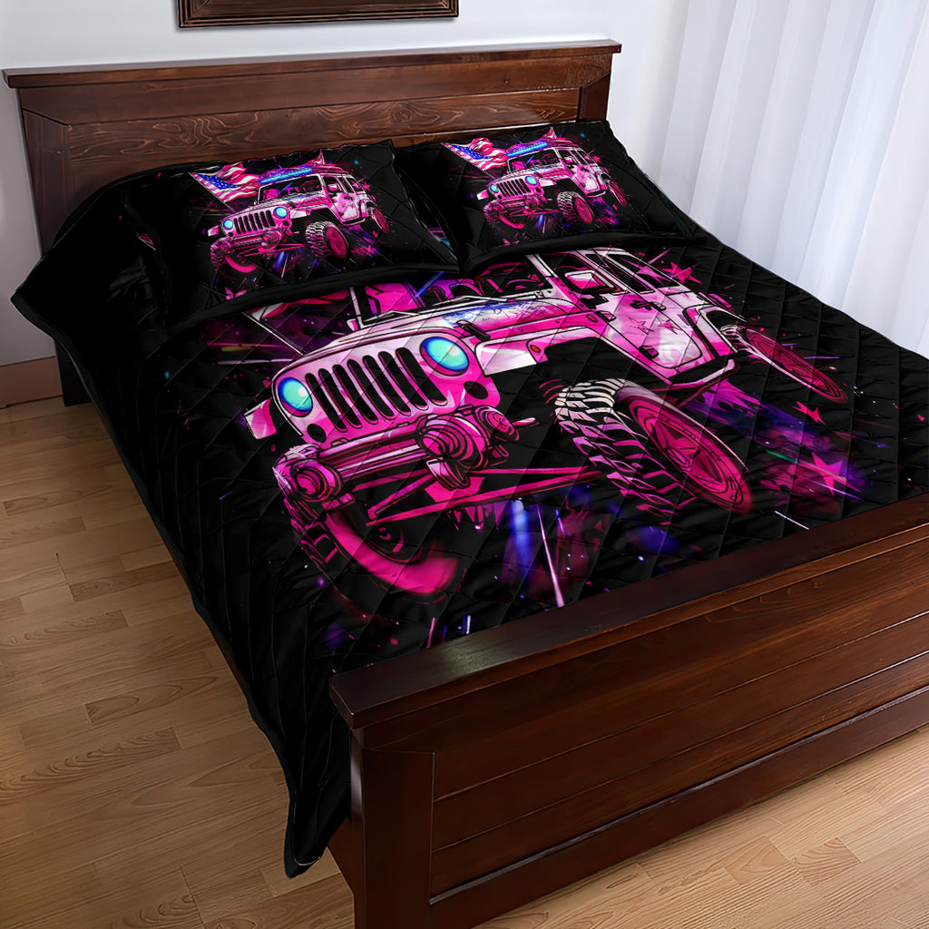 pink-jeep-quilt-bed-set-if-you-dont-own-one-you-ll-never-understand