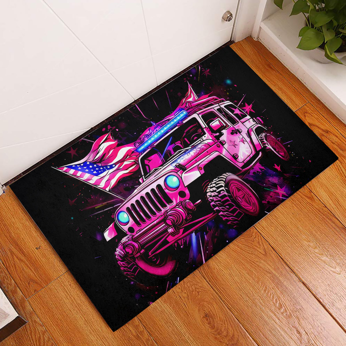 pink-jeep-rubber-doormat-if-you-dont-own-one-you-ll-never-understand