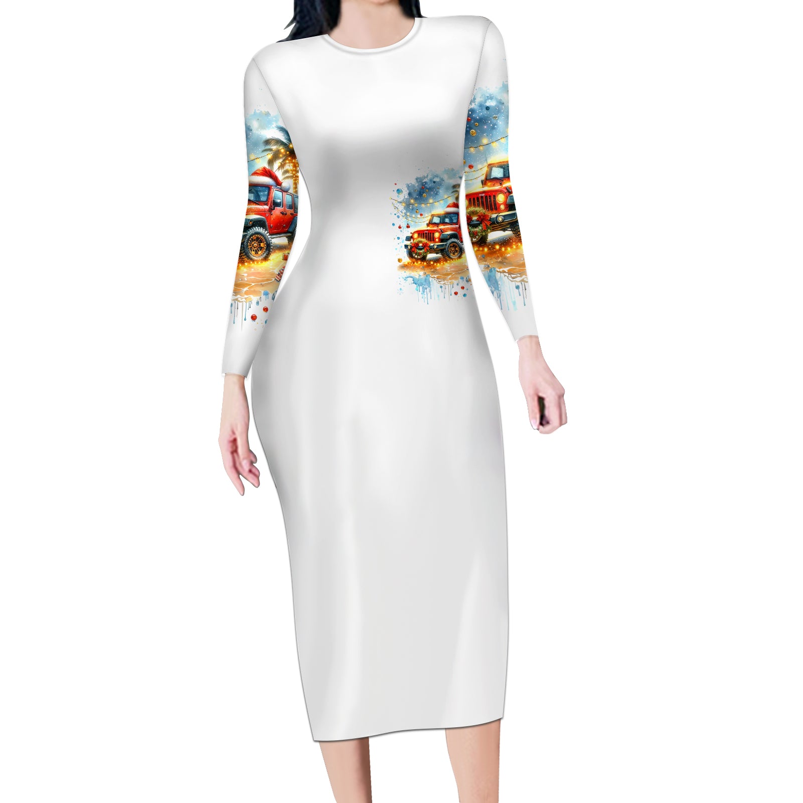 christmas-beach-jeep-long-sleeve-bodycon-dress-im-dreaming-of-a-beachy-christmas