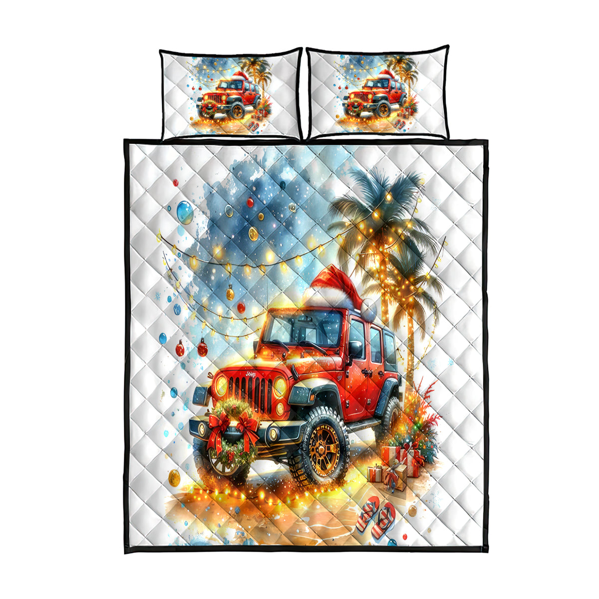christmas-beach-jeep-quilt-bed-set-im-dreaming-of-a-beachy-christmas