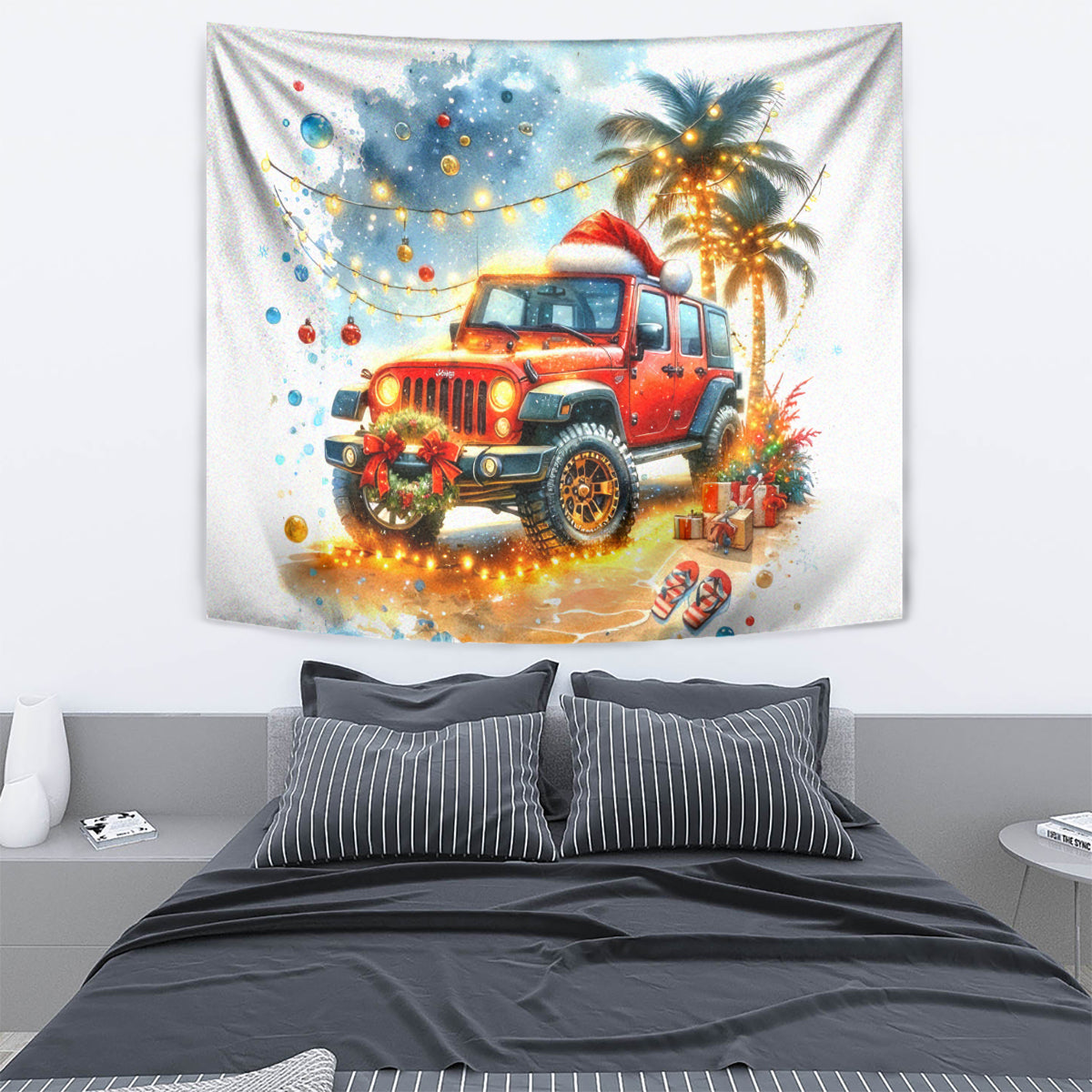 christmas-beach-jeep-tapestry-im-dreaming-of-a-beachy-christmas