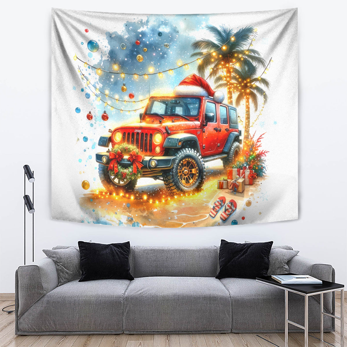 christmas-beach-jeep-tapestry-im-dreaming-of-a-beachy-christmas