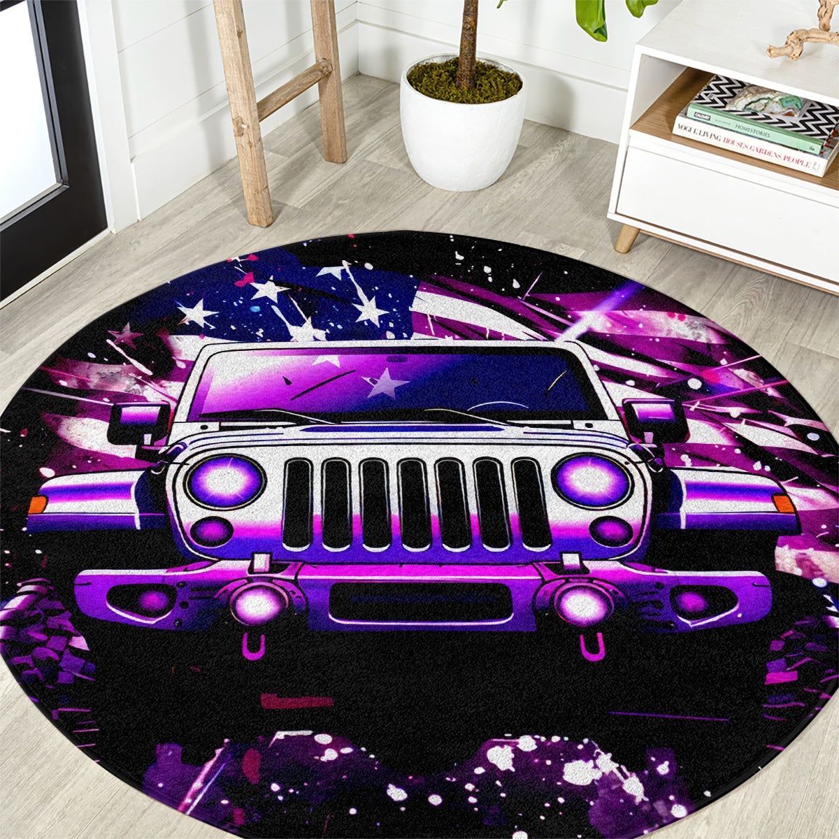 purple-jeep-round-carpet-jeep-girl-iam-who-iam-your-approval-isnt-needed