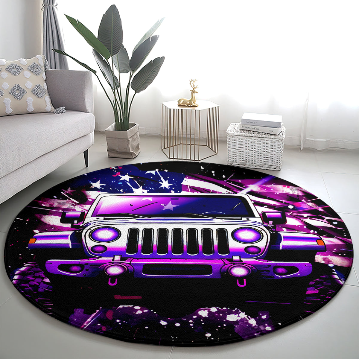purple-jeep-round-carpet-jeep-girl-iam-who-iam-your-approval-isnt-needed