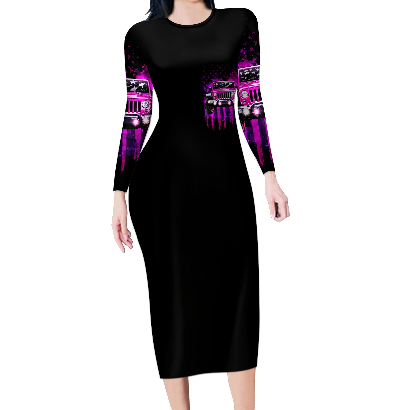 jeep-girl-long-sleeve-bodycon-dress-jeep-girl-iam-who-iam-your-approval-isnt-needed