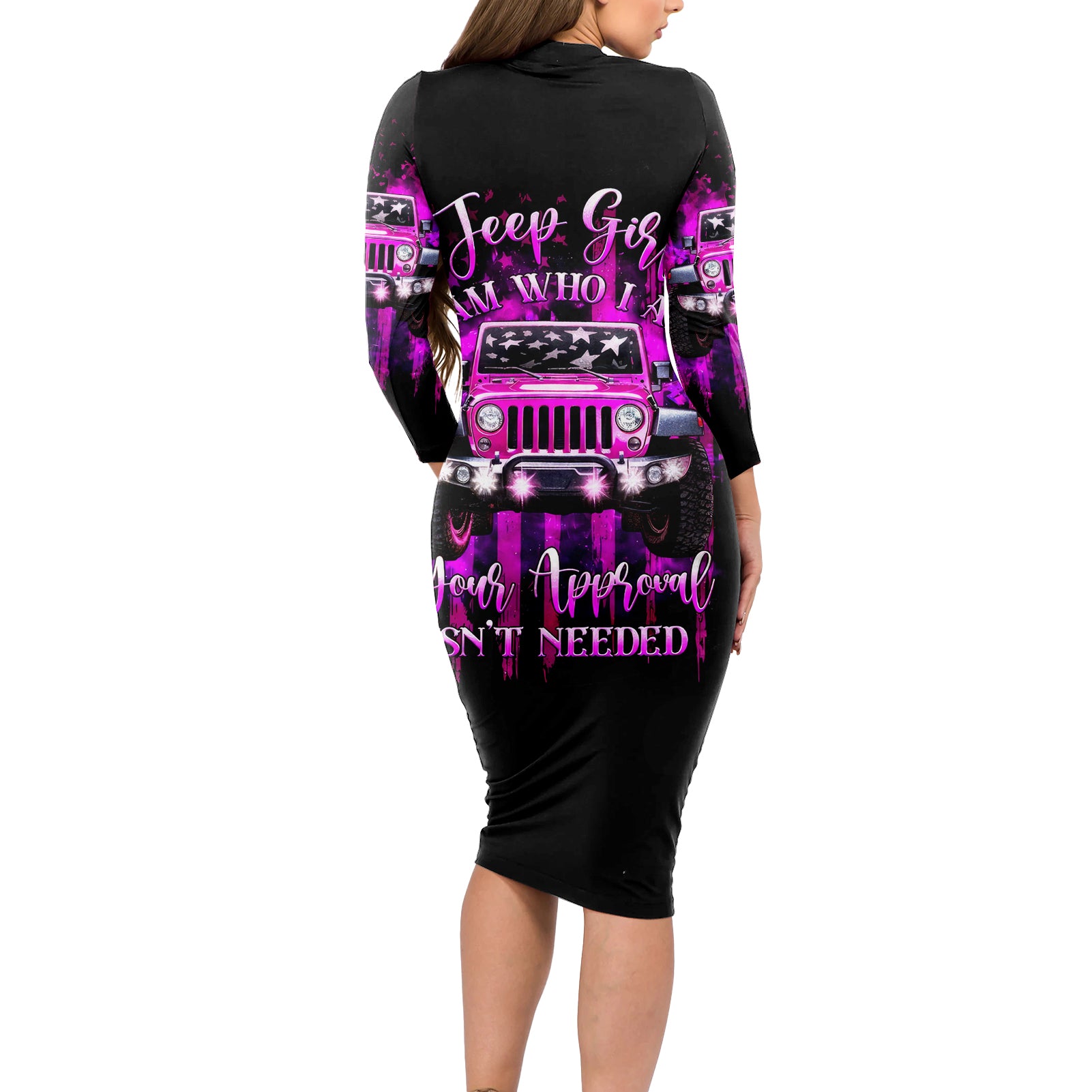jeep-girl-long-sleeve-bodycon-dress-jeep-girl-iam-who-iam-your-approval-isnt-needed