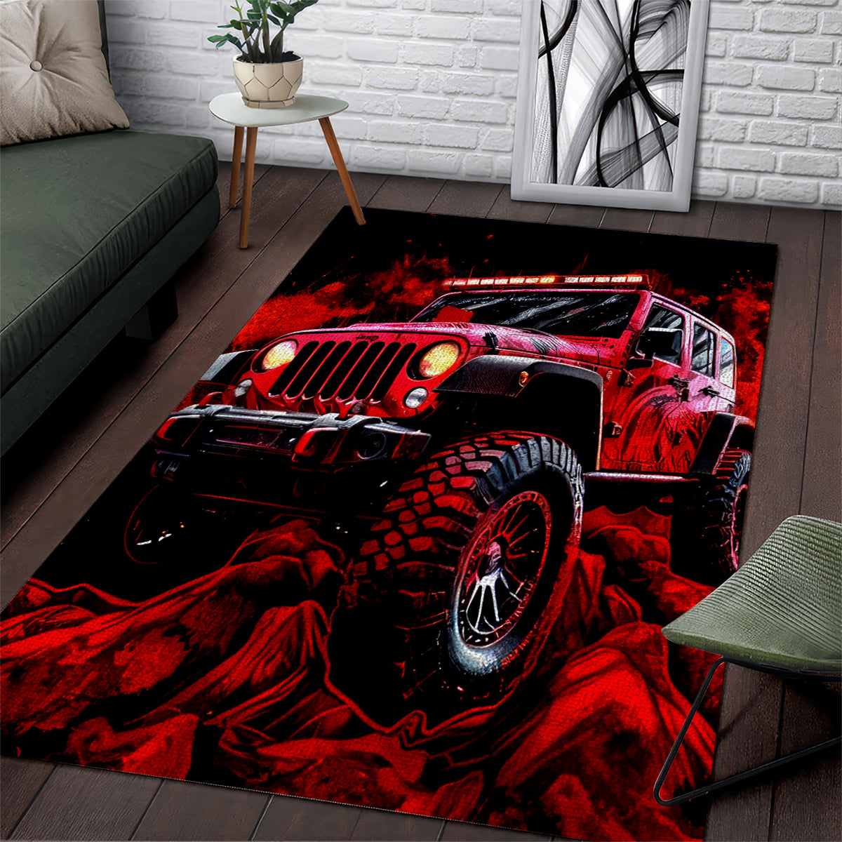 red-jeep-area-rug-jeep-because-im-too-lazy-to-ride-a-mountain-bike
