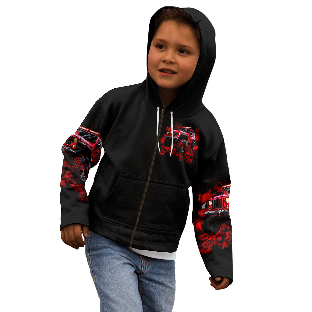 red-jeep-kid-hoodie-jeep-because-im-too-lazy-to-ride-a-mountain-bike
